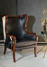 Load image into Gallery viewer, Wing Chair Hairon Cow Leather (Pair)
