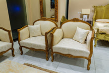 Load image into Gallery viewer, French Gold Sofa Set
