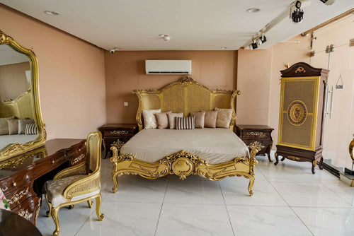 Wing Gold Bed set
