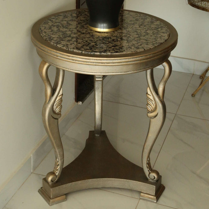 Coffee Table Brass with Marble - Duck Table