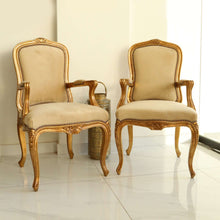 Load image into Gallery viewer, Victorian Gold Chairs
