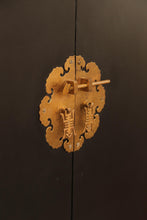 Load image into Gallery viewer, Cabinet Black with brass lock
