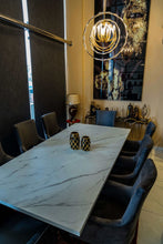Load image into Gallery viewer, Metal Base Dining with 8 Chairs
