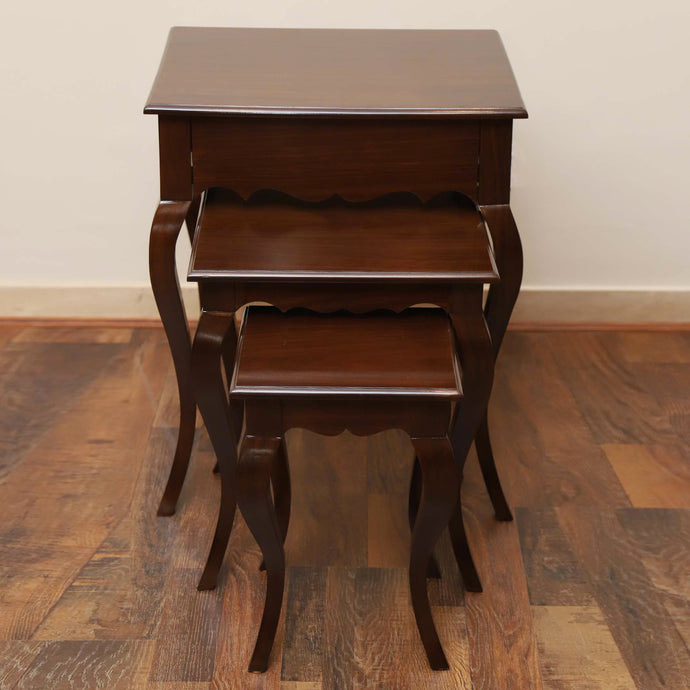 Nest of Tables Set w/Drawer